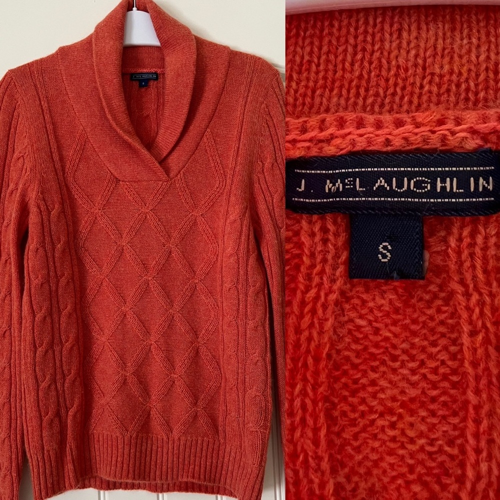 New J.McLaughlin Cashmere Sweater sz S